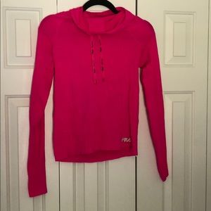 FILA Workout Top with Hood